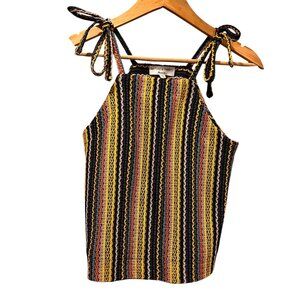 Madewell Texture & Thread  Striped Tank Top, NWT, Multi, XS